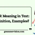 BFFR Meaning in Text
