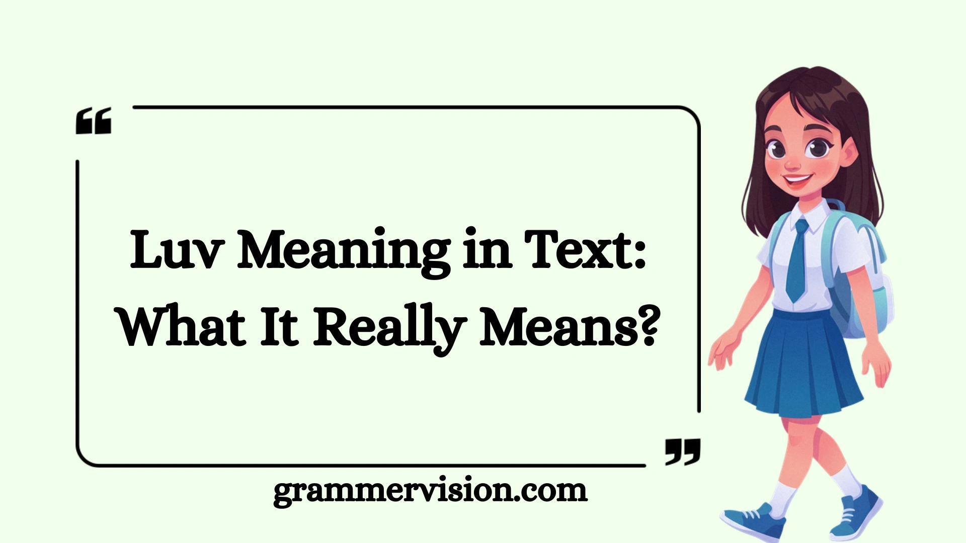 Luv Meaning in Text: What It Really Means?