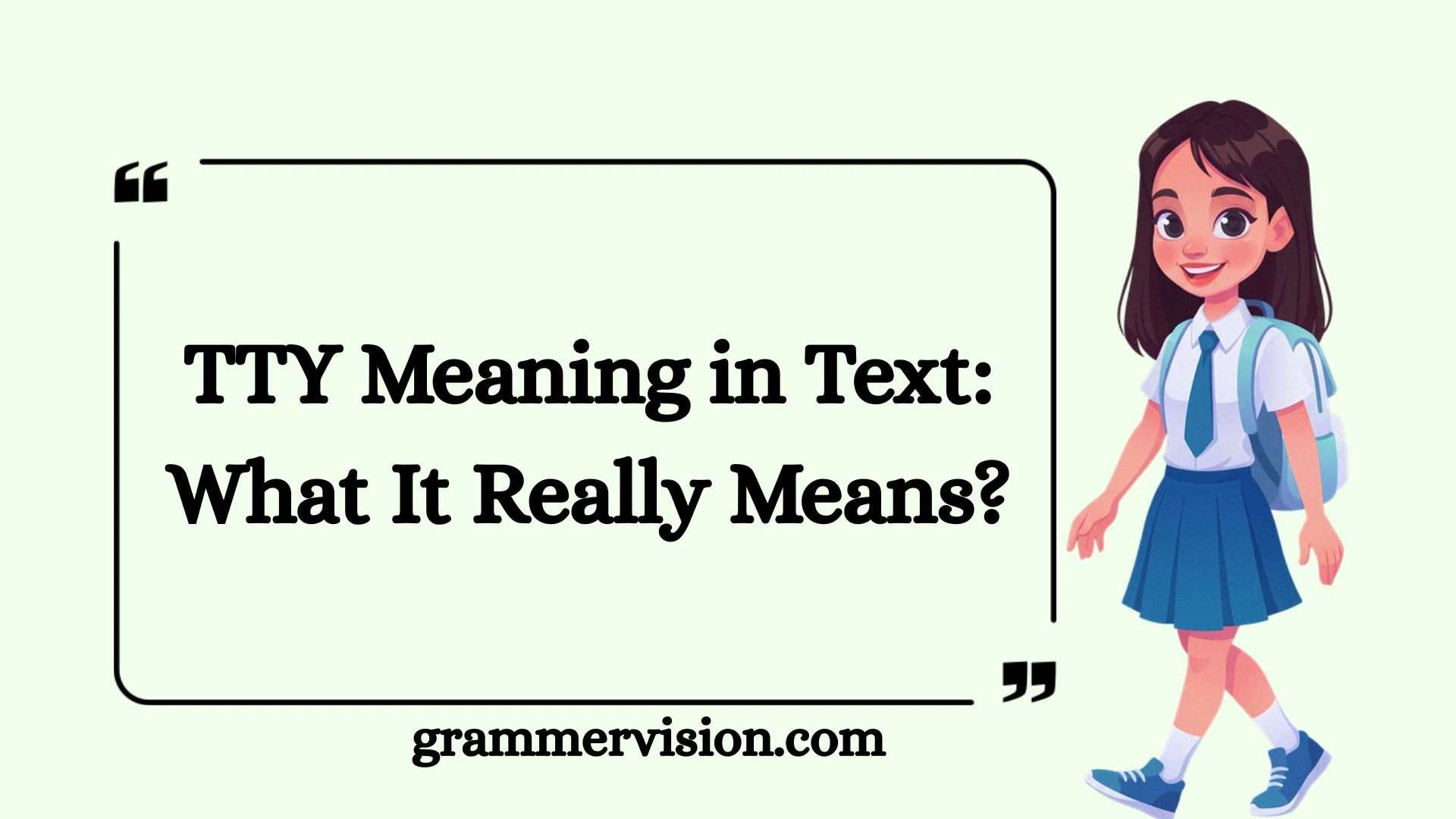 TTY Meaning in Text: What It Really Means?