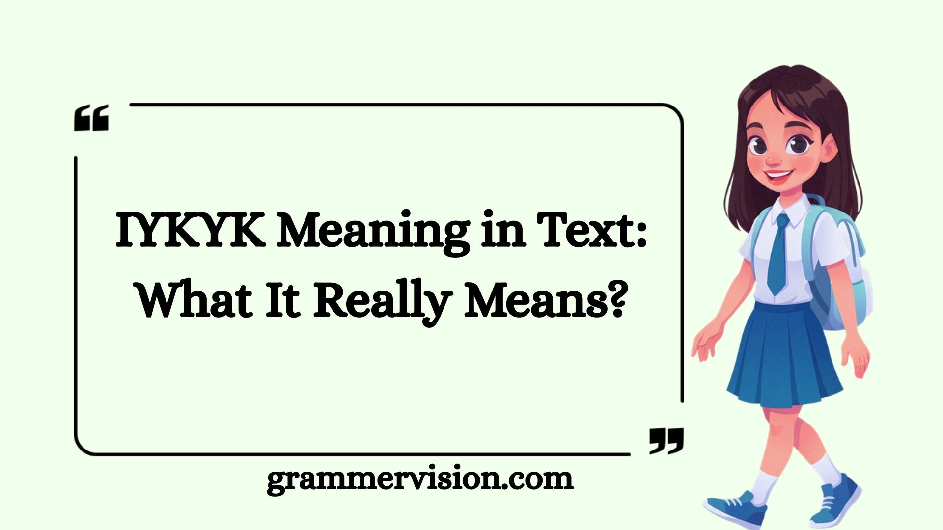 IYKYK Meaning in Text: What It Really Means?