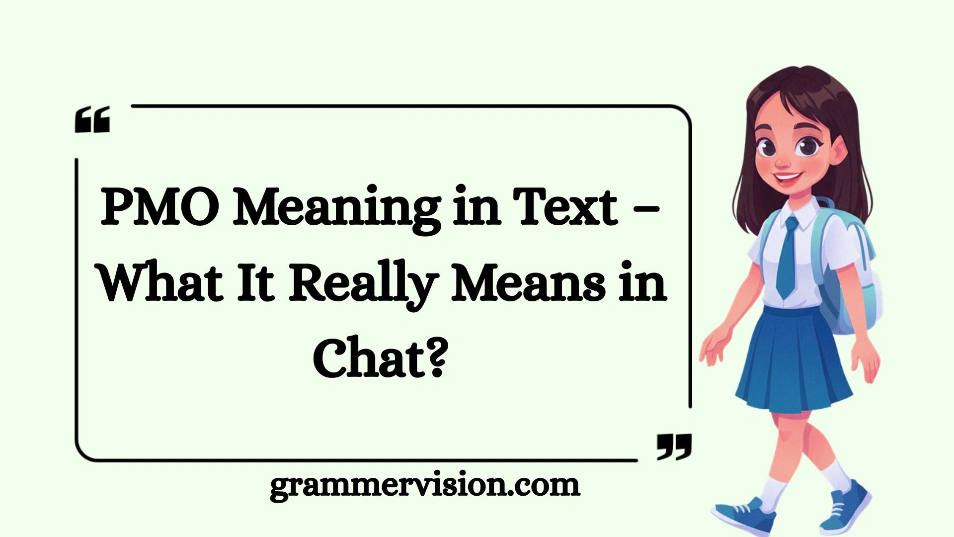 PMO Meaning in Text – What It Really Means in Chat?