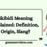 Skibidi Meaning Explained: Definition, Origin, Slang?