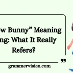 “Snow Bunny” Meaning Slang: What It Really Refers?