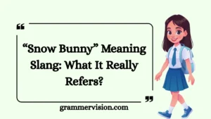 “Snow Bunny” Meaning Slang: What It Really Refers?