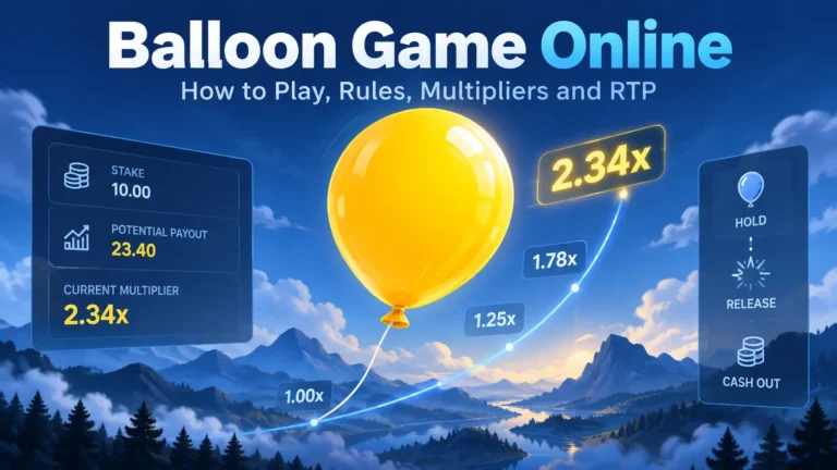 Balloon Game Online How to Play, Rules, Multipliers and RTP